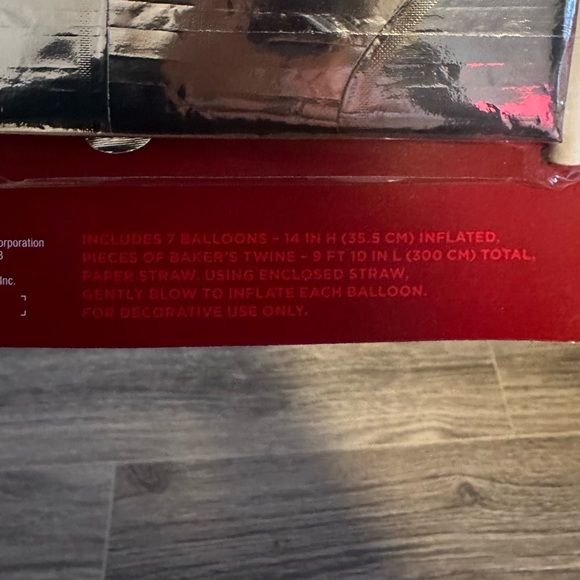 Wondershop Be Merry Balloon Banner Kit - Picture 3 of 3